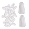 NIIIYTYB 36Pcs Ceramic Wire Nuts High Temperature Porcelain Connectors Heat-Resistant