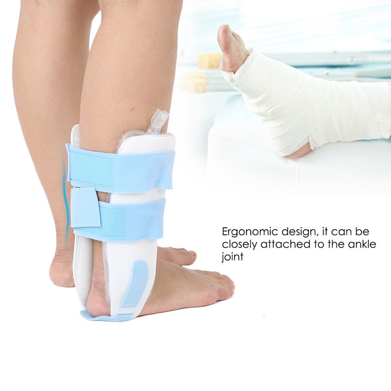 Adjustable Ankle Support Air Brace Inflatable Splint Sprain Stabilizer Guard