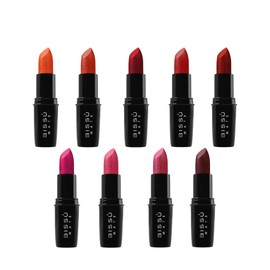 Bissú Set Labiales Mate Bissu (kit 9 Piezas - Tonos Rojos/rosas)