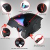 1Storm Motorcycle Modular Flip up Dual Visor Helmet Street Bike