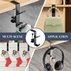4PCS Fireplace Hanger for Garland for Mantle, 2 in 1
