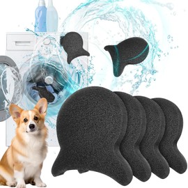Pet Hair Remover for Laundry, Reusable Dog & Cat Hair Remover Tool, Effectively Removes Pet Hair, Lint and Dander from Bedding and Clothing, Suitable for