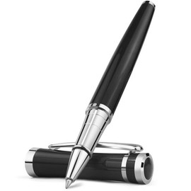 클래식 금속 서명 개폐식 롤러 사무실 포인트 파인 5MM Classic Metal Signature Retractable Roller Office Point Fine 5MM [Style B Blue]