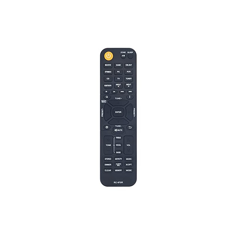 RC-970R Replace Remote Control fit for Onkyo AV Receiver TX-SR393