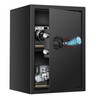 TIGERKING Biometric Fingerprint Safe Box, 1.8 Cubic Feet Digital Keypad