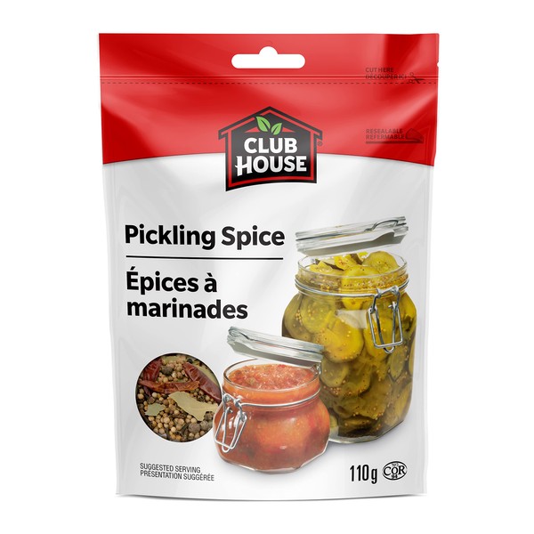 Club House, Quality Natural Herbs & Spices, Pickling Spice, 110g