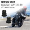 Windshield Screw Nuts Motorcycle Windshield Welnut Rubber Expansion Nuts M6*10pcs