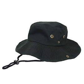 New Hattan Safari Hat, Adventure Hat, Men's, Women's, Outdoor, Brand, Plain, Leisure, Climbing, Camping, Black