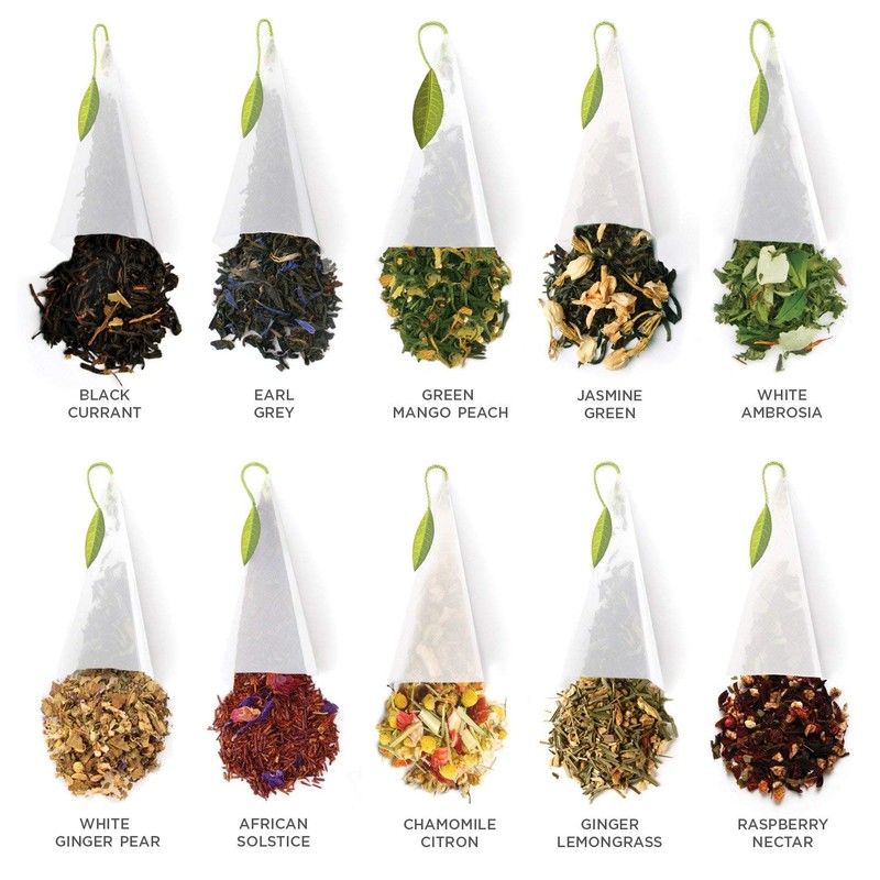 Tea Forte Tea Tasting Assortment Premium Petite Presentation Box Gift