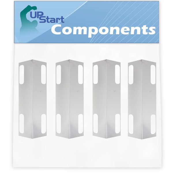 4-Pack BBQ Grill Heat Shield Plate Tent Replacement Parts for