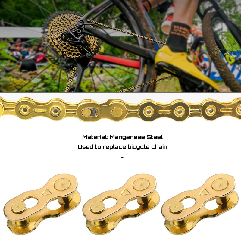 eMagTech 5 Pair of Bicycle Chain Links for 6/7/8 Speed