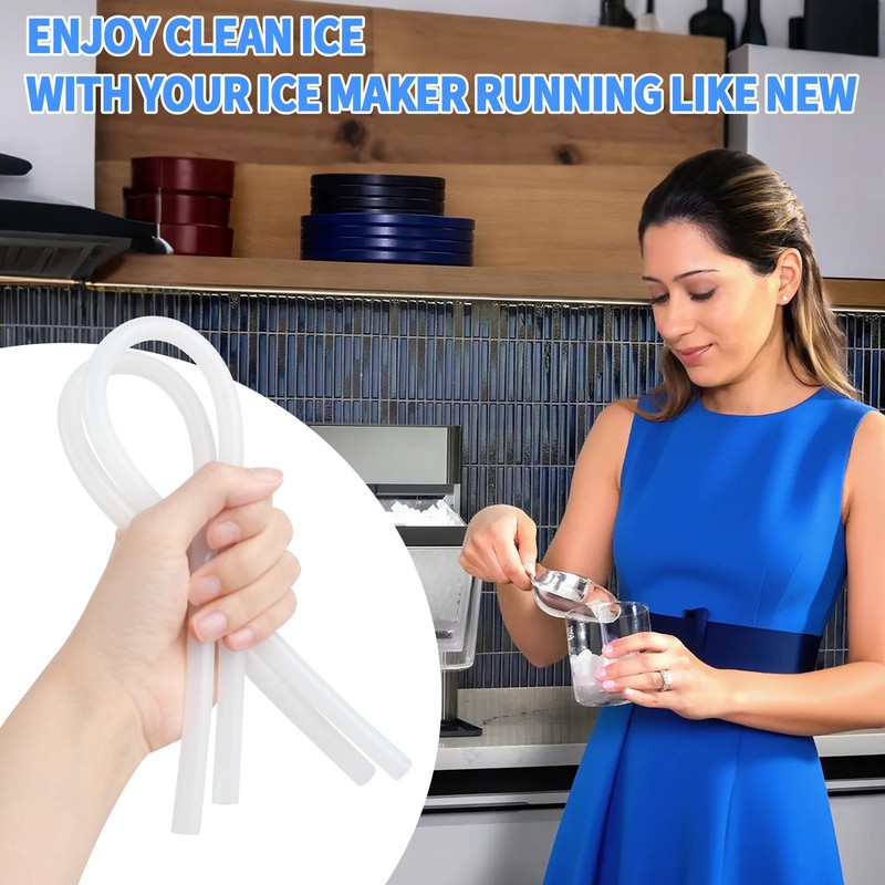 Ice Maker Drain Tube Fit for GE OPAL01GEPKT, Water Line