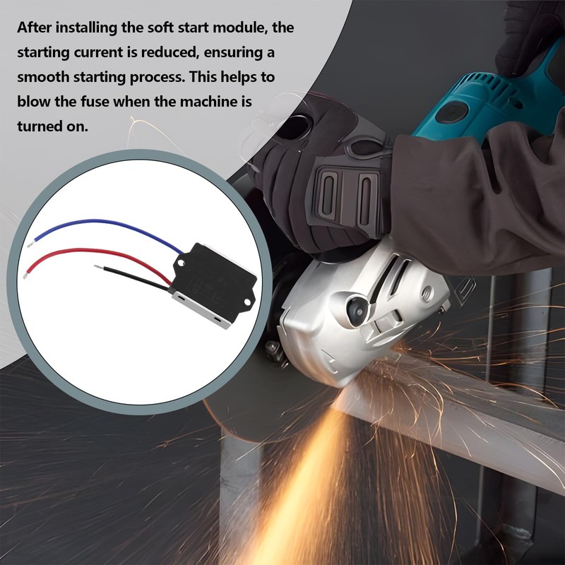 eMagTech Electric Tools Soft Start Module 16A 3600W for Table