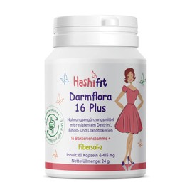 Darmflora 16 Plus Bifido & Lactobacterial Strains with Resistant Dextrin 60 Capsules