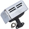 Muffler Exhaust Assembly Fit Metal Silencer Accessory Set Kit with