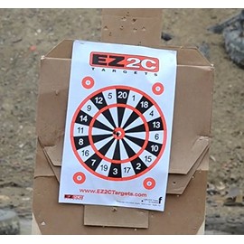 EZ2C Targets Dart Board Style 15 (25 Pack)