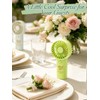 Beeplove 24pcs Colorful Mini Fans Bulk Wedding Favors for Guests