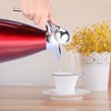 Kuuleyn Thermo Pot, Stainless Steel Coffee Teapot, Double-Walled Vacuum Insulated