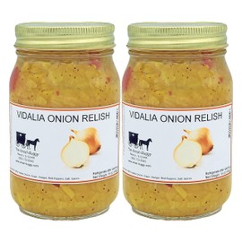 Amish Made Relish (Vidalia Onion Relish (2 Jars))