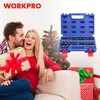 WORKPRO 25-Piece Torx Bit Socket Set, 1/4", 3/8", 1/2" Drive,