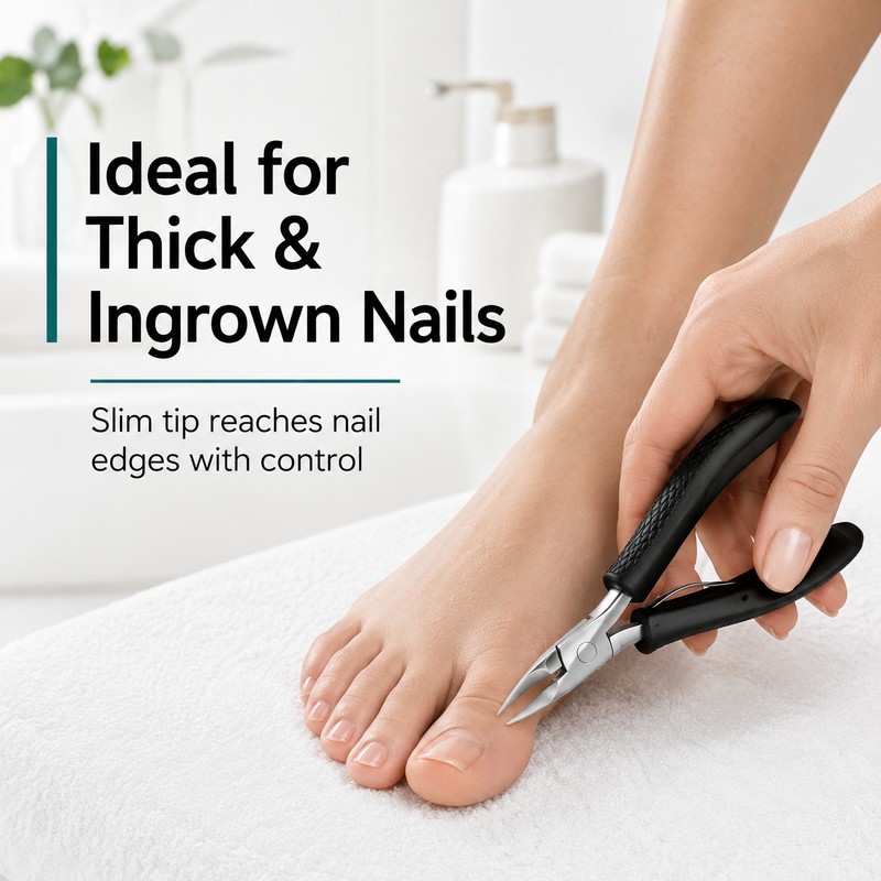 12-Piece Ingrown Nail Care Kit for Home Grooming – Precision