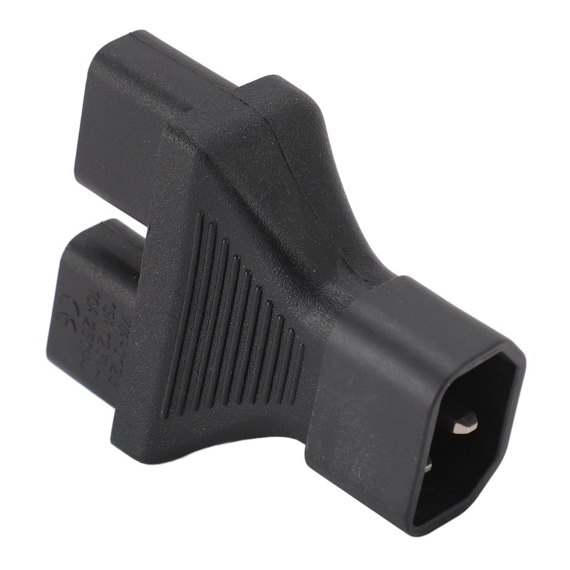 C14 to C13 Y Splitter Male to Female Adapter Cable