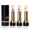 Emperoch 3 Pcs Flower Jelly Lipstick, Crystal Flower Jelly Lipstick,Magic