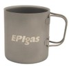 EPI T-8104 Double Wall Titanium Mug
