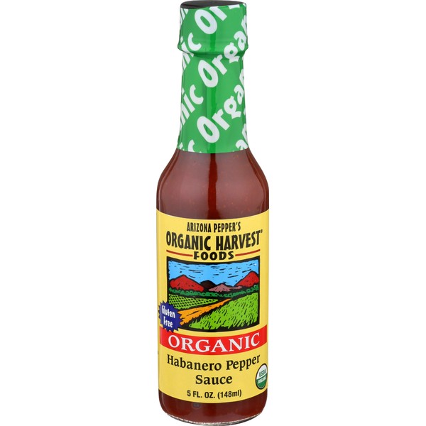 Organic Harvest, Sauce Habanero Organic, 5 Ounce