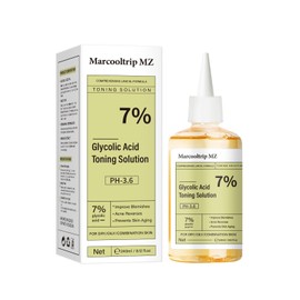 Glycolic Acid Toner,Glycolic Acid 7% Toner for Exfoliating, Suitable for Combination and Oily Skin - Hydrating Serum for Face (240ml New)