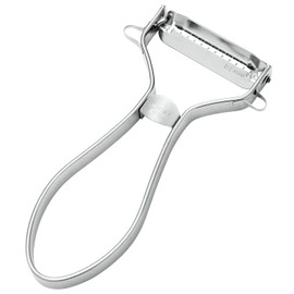 Shimomura Kougyou Made in Japan Pro Grade Quick Kinpira Peeler Dishwasher Safe PG-638 Silver