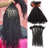 Orientfashion Textured Loc Extensions Human Hair 8-16inch 0.4cm 0.6cm And