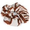 styleBREAKER Ladies XXL hair tie with zebra pattern in animal