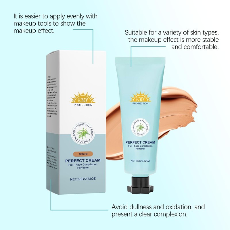 Natural Hydrating Camo Concealer, SPF 30 All Over Complexion Perfector,