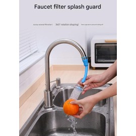 Aireador de grifo de fregadero, aireador de grifo, grifo de cocina, extensor, reemplazo de cabezal, cabezal de ducha a prueba de salpicaduras, aireador de silicona, 3 colores y 3 piezas