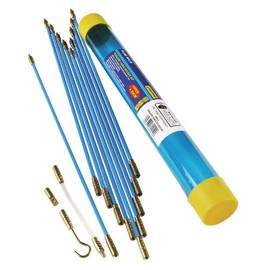 Blue 10-Piece ABS Plastic Screw-In Cable Management Tool Kit by Toolbox