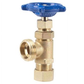 B&K 46610 0.75 x 0.75 in. FIP x MHT Homewerks Brass Boiler Drain Valve
