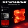 Agrieyes Wireless Trailer Lights Kit for Towing Truck, Rechargeable LED
