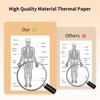 Gloryang Thermal Printer Paper 8.5''x11'' US Letter Size, Thermal Paper