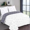Vision - Hugo Reversible Bed Linen, Grey - Duvet Cover,
