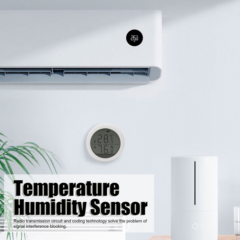 Temperature Humidity Sensor LED Display Intelligent Equipment for Home Office