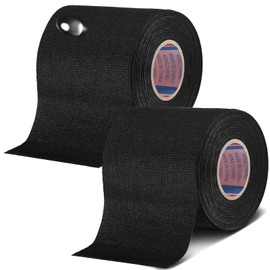 Outus Wire Harness Cloth Electrical Tesa Tape Wire Loom Harness Automotive Heat Proof Cloth Tape for Automotive Electrical Wrap Protection Insulation Cable Fixed(2 Roll,3 Inch x 49.2 FT)