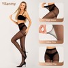 Yilanmy Women's 6 Pairs Sheer Tights 20D Silky Control Top