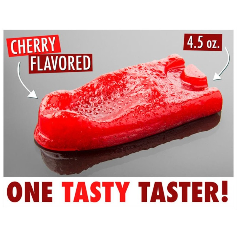 Gummy Tongue A sweet gummy treat shaped like a human