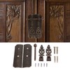 Antique Drawer Pendant Pulls Beautifully Engraved High Hardness Brass Book