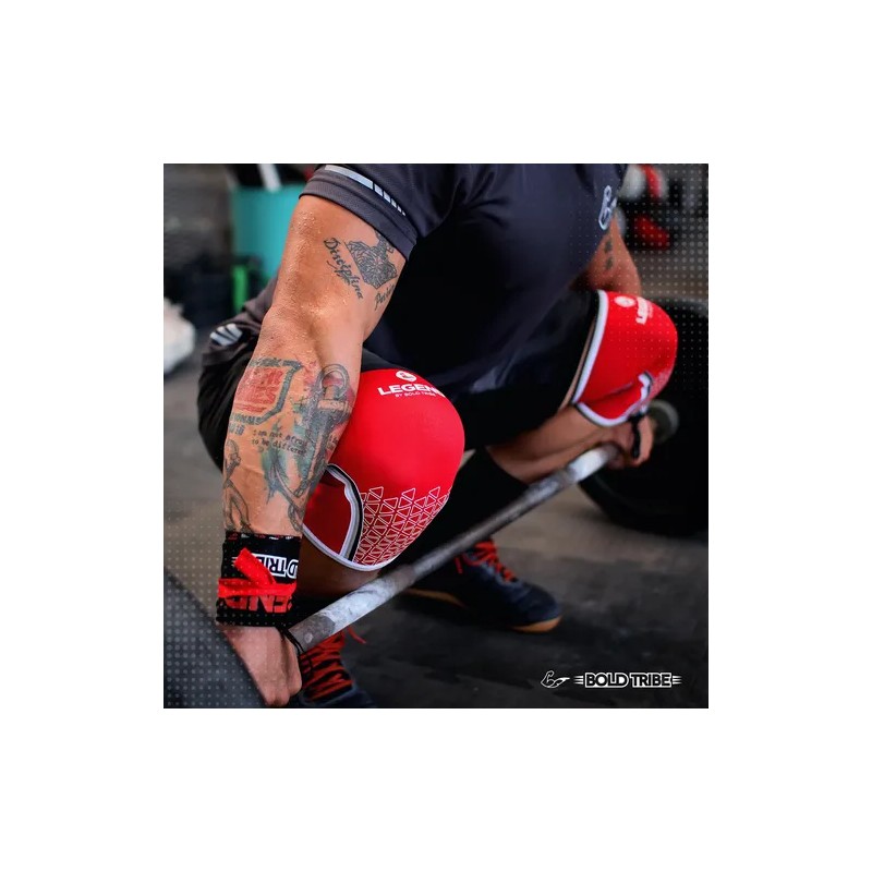 Par De Rodilleras Crossfit 7mm Con 1 Cuerda De Saltar