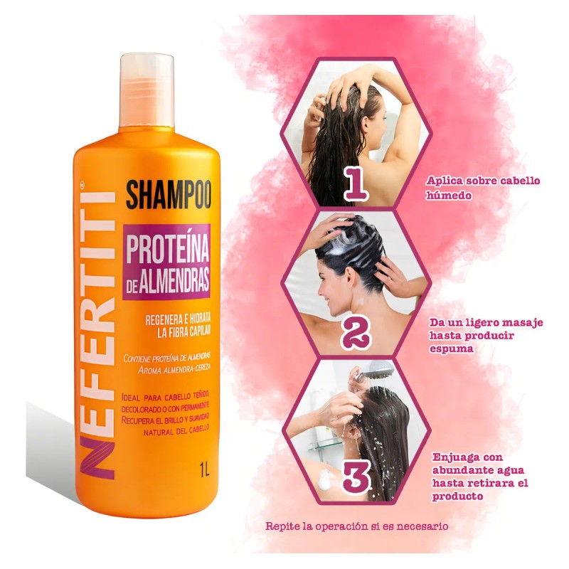 Shampoo + Acondicionador Almendras Cabello Dañado