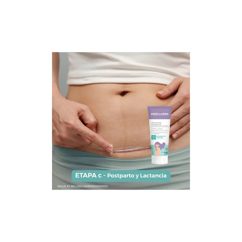 Mom Crema Cuidado Cicatriz Cesárea 40g
