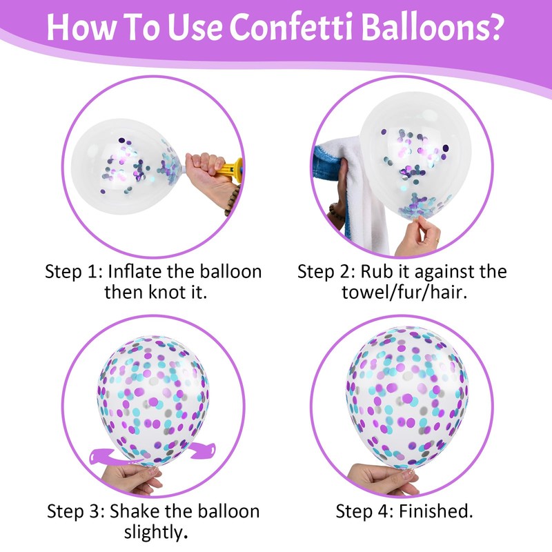 Mermaid Teal Pink Balloons