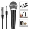 Professional Wired Handheld Dynamic Microphone with Unidirectional Moving Coil Technology